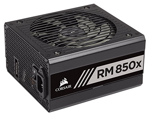 Corsair RM850x PC-Netzteil (Voll-Modulares Kabelmanagement, 80 Plus Gold, 850 Watt, EU)