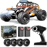 JOYTREKY Ferngesteuertes Auto, RC Auto 1：18 Monster Truck 40KM/H 4WD Geschenk fürTeenager Erwachsene 2.4GHz Wasserdichtes Geländefahrzeug