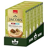 Jacobs Typ Cappuccino Dubai Chocolate Style, Getränkepulver-Sticks mit löslichem Bohnenkaffee, Instant Kaffee, 5 x 8 Sticks, à 15g