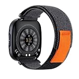 Knauermann NEO 2 (2025) - Schwarz Eckig - Gesundheitsuhr Smartwatch - EKG - HRV Funktion - BT Bluetooth - Schlafapnoe - Blutdruck - Klettband Schwarz