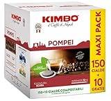 Kimbo POMPEI MAXI PACK 44mm ESE Pads 150+10 Stück a 7gr