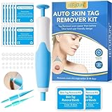 Warzenentferner Skin Tag Remover,Painless Pen, Kit Tools with 40 Micro and Regular Bands,Easy Skin Tag Device to Remove Skin Tags(2mm-8mm) (2in1 Kit)