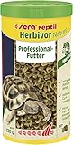 sera reptil Professional Herbivor Nature 1000 ml | Zweikomponentenfutter für Herbivore Reptilien wie Landschildkröten & Leguane | Ohne Farb- & Konservierungsstoffe | Reich an Vitaminen & Algen