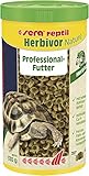 sera reptil Professional Herbivor Nature | 1.000 ml (330 g) für Landschildkröten & Leguane | Ohne Farb- und Konservierungsstoffe | Reich an Vitaminen, Mineralien & Algen