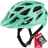 Alpina Mythos 3.0 L.E. - Leichter, Optimal Belüfteter & Anpassbarer Fahrradhelm Mit Antibakteriellen Polstern Für Erwachsene, Turqouise matt, 52-57 cm