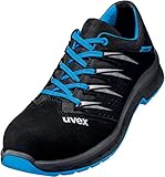Uvex 2 Trend - Sicherheitsschuhe S1 SRC ESD - Blau/Schwarz - Gr. 44