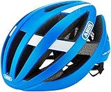 ABUS Rennradhelm Viantor - Sportlicher Fahrradhelm für Einsteiger - für Damen und Herren - Blau, Größe L