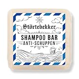 NEU: Störtebekker® Premium Festes Anti Schuppen Shampoo - Festes Shampoo Herren & Damen - 3in1 Duschseife Männer für Haar, Gesicht, Körper - vegan, handgefertigt (100g)