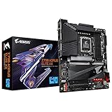 GIGABYTE Z790 AORUS Elite AX Motherboard - Unterstützt Intel Core 14. Generation CPUs, 16*+2+1 Phasen Digital VRM, bis zu 7600MHz DDR5 (OC), 4xPCIe 4.0 M.2, Wi-Fi 6E, 2.5GbE LAN, USB 3.2 Gen 2x2