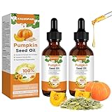 2PC Pumpkin Seed Oil For Hair 60ml Kürbiskernöl Für Haarwachstum Bio-Kürbiskernöl Für Das Haarwachstum