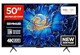 TCL 50C61KS 50 Zoll, QD-Mini LED TV, 4K UHD, Smart Google Fernseher mit, Dolby Atmos und Game Master