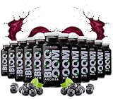 BLOOM ARONIA 250 ml x 12 Flaschenpackung Aroniasaft – Bio-Beerensaft, 100% natürlicher Saft aus reiner griechischer Aronia, reich an natürlichen Antioxidantien, ohne Zuckerzusatz.