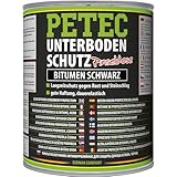 PETEC Unterbodenschutz Bitumen Pinseldose 1000 ml - 73100