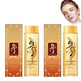 2pcs Goldene Ginseng-Gesichtsseren, Straffende Seren, Anti-Age-Essenz, Ginseng Extrakt Haut Verjüngende Gesichtsserum, Ginseng Polypeptid Essenz Für Alle Hauttypen