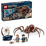 LEGO Harry Potter Aragog im Verbotenen Wald, Spinnen-Spielzeug-Spielset für Kinder, Harry Potter Sammlerstück mit magischer Kreatur und 2 Minifiguren, Harry Potter Spielzeug für 7-jährige Jungen und