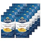 Riso Scotti Arborio Risotto Reis (10x 1kg) – 100% italienischer Reis, perfekt für Risotto