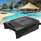 RoyceBee Poolreinigungsroboter mit Solar-und Wiederaufladbarem Dualmodus, Kabelloser Roboter-Poolreiniger, Pool-Skimmerkorb, Automatischer Pool-Staubsauger mit Auto-Escape und Auto-Turn