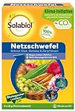 Solabiol Netzschwefel, natürliches Fungizid gegen Echten Mehltau an Obst, Gemüse und Zierpflanzen, 5 x 15 g Portionsbeutel