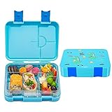 JOYHILL Bento Lunchbox für Kinder, Erwachsene Kinder Lunchbox mit 4-6 Fächern, auslaufsichere Lunchbox-Behälter, BPA-frei, für Kleinkinder, Kindertagesstätte, Schule, Reisen