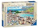Ravensburger Leisure Days No.8 Scarborough North Bay & Pool Puzzle, 1000 Teile, für Erwachsene und Kinder ab 12 Jahren