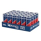 Red Bull Organics by Red Bull Simply Cola - 24er Palette Dosen - Bio-Erfrischungsgetränke 100% natürliche Zutaten, EINWEG (24 x 250 ml)