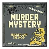 Quickdraw Murder and The Mob - 1920's Murder Mystery Game Kit - Host Your Own Games Night - Adult Crime Solving Detective Game for 13 Players