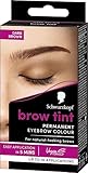 Schwarzkopf TINT tinte cejas #4-1-castaño oscuro