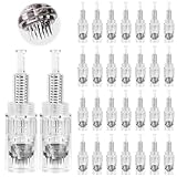 30 Stück Microneedling Nadeln: 36 Pins Mikronadel, Ersatz Derma Pen, Patrone Ersatzpatronen Ersatz Nano Nadelpatronen Ersatznadeln Needle Kartuschen Ersatzteile Patrone(36Pines/Gewinde)