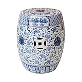 Keramik-gartenhocker, Keramik Hocker, Trommelhocker im Chinesischen Stil, Haushalts-Badezimmerhocker Einfacher Couchtisch Hocker Stufenhocker