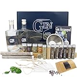 L&G® Gin set – Gewürz- und Zubehörset für personalisierte Kreationen, ideales einzigartiges Geschenk für Weihnachten, Geburtstag oder Valentinstag, unvergleichliches DIY-Verkostungserlebnis