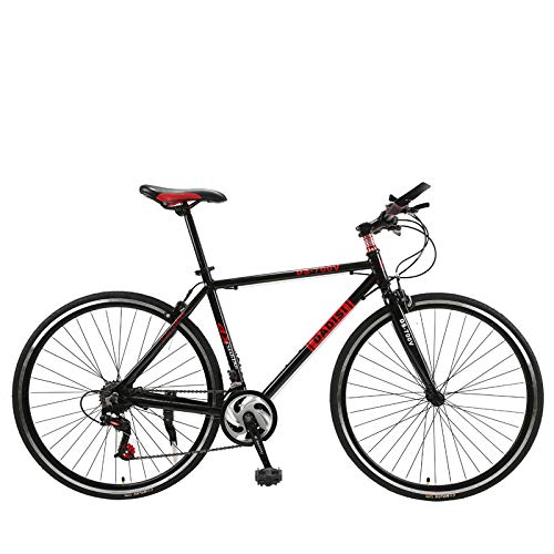 UR MAX BEAUTY Mountainbike-Aluminium-Rahmen Fahrrad-Gabel Federung Doppelscheibenbremsen Fahrrad Aluminium Rennrad Outdoor Radfahren,b,30 Speed