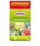 Substral Gartendünger mit Langzeitwirkung für Obst, Gemüse, Blumen, Sträucher, Koniferen und Hecken
