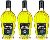 Licor de Platano Cobana Bananenlikör Früchte (3 x 0.7 l) 1064 Goldgelbfarben