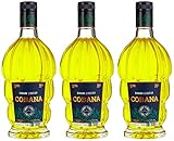 Licor de Platano Cobana Bananenlikör Früchte (3 x 0.7 l) 1064 Goldgelbfarben