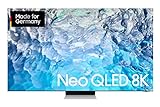 Samsung Neo QLED 8K QN900B 65 Zoll Fernseher (GQ65QN900BTXZG, Deutsches Modell), Quantum HDR 3000, Neural Quantum Prozessor 8K, Dolby Atmos, Smart TV [2022]
