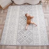 Krabbelmatte Baby Faltbar Spielmatte Kinder Spieldecke 180x200x1.5cm Krabbeldecke Für Baby - Babymatte Kindermatte - Schaumstoffmatte Kinderteppich- Spielteppich - Bodenmatte Kinder - Babygeschenk