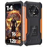 CUBOT Kingkong ES Outdoor Handy Ohne Vertrag Android 14,Dual SIM 4G Octa-Core günstig Smartphone 6.56' HD+ 90Hz,16GB+128GB/1TB Erweiterbar IP68 Wasserdicht Handys,48MP+16MP Kamera,5100mAh Akku,OTG