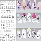 1 stück nail art aufkleber wassertransfer aufkleber maniküre tipps diy dekor kreativ und nützlich Practical treatment