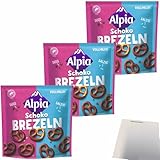 usy Bundle für Alpia Schoko Brezeln Vollmilch 3er Pack (3x140g Beutel) + usy Block