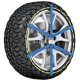 MICHELIN EASY GRIP EVOLUTION 7 Schneekette Auto Textilschneekette 2 Stück, Reifen Schneekette Ultraleistungsfähig Einfache Handhabung