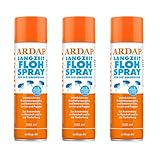 3 x 400 ml Ardap Langzeit Flohspray für die Umgebung Quiko Das Original