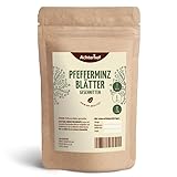 Pfefferminzblätter 250g I Pfefferminzblätter getrocknet und geschnitten I ideal für Pfefferminz-Tee I naturrein I Kräutertee lose I aus deutschem Anbau I vom Achterhof