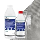 Epoxidharz 750g plus 1m² Glasfilamentgewebe 390g/m² Leinwand leicht formbares Gewebe zum Laminieren und Reparieren gute Haftung hohe Klebkraft