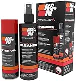 K&N Filter Reinigungskit I Öl & Reiniger I Für optimale Reinigung aller Luftfilter, 99-5003 EU
