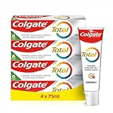 Colgate Zahnpasta Total Original Zahncreme gegen Karies und Plaque. Schützt den Zahnschmelz, 300.0 milliliter