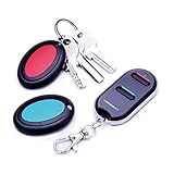 VODESON Wireless Key Finder RF Kabelloser Sachenfinder Schlüsselfinder Schlüsselanhänger Wallet Locator (2 Empfänger)