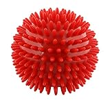 CanDo Massageball, Igelball, Noppenball, Durchmesser 9 cm, rot, 1 Stück