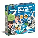 Clementoni Galileo Lab – Natur unter dem Mikroskop, Mikroskop für Kinder, Biologie-Labor für Schulkinder, ideal als Geschenk, Spielzeug für Kinder ab 8 Jahren von Clementoni 69804