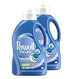 Perwoll Renew Sport Flüssigwaschmittel (2x24 Wäschen), Hygiene Waschmittel für Sport- & Funktionskleidung, Feinwaschmittel für intensive Frische