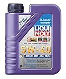 LIQUI MOLY Leichtlauf High Tech 5W-40 | 1 L | Synthesetechnologie Motoröl | Art.-Nr.: 3863